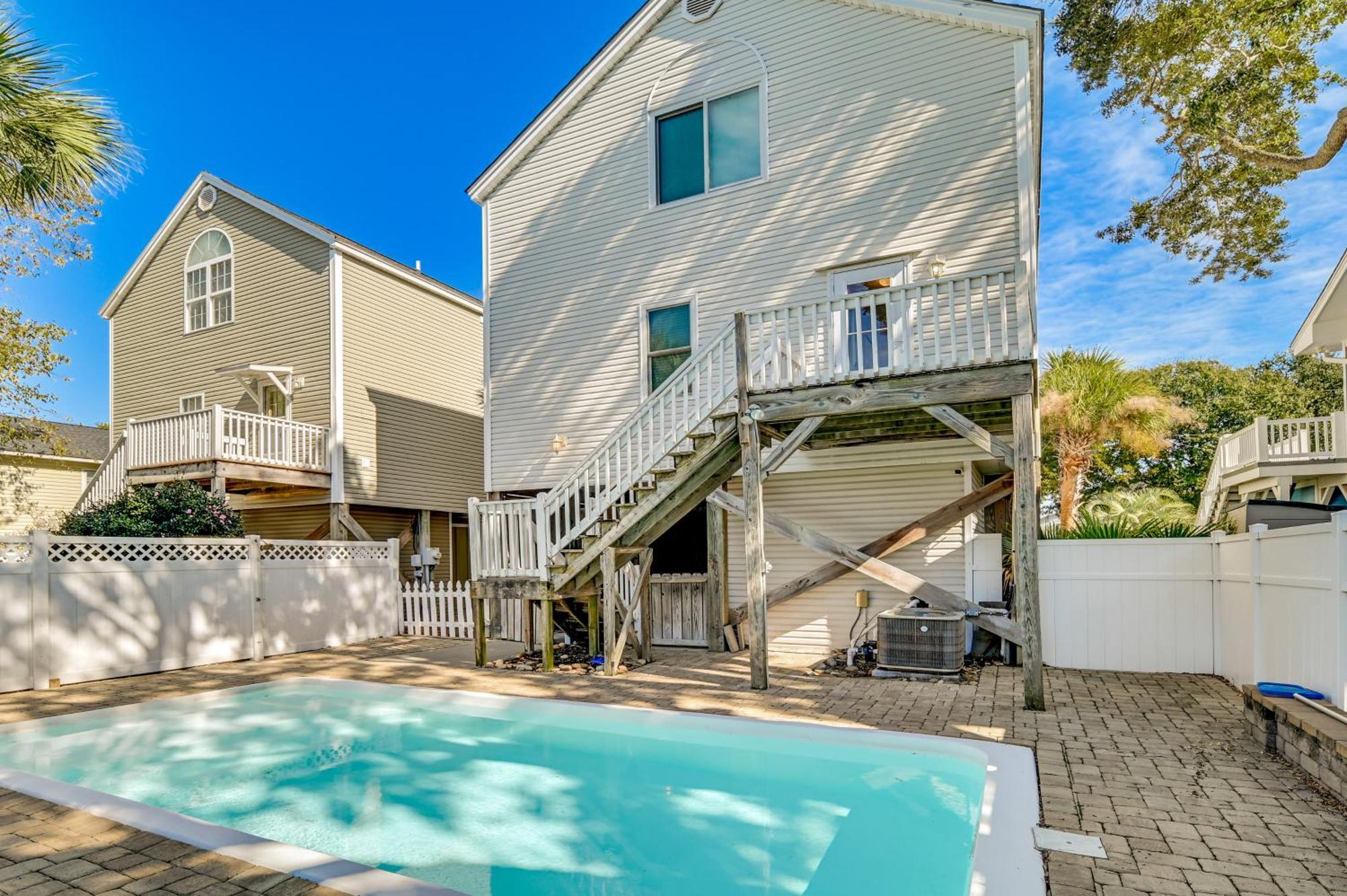 Surfside Beach Oasis With Private Pool And Gas Grill! Myrtle Beach Eksteriør bilde
