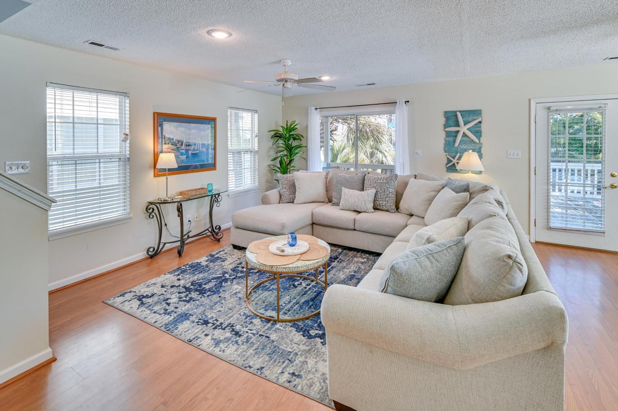 Surfside Beach Oasis With Private Pool And Gas Grill! Myrtle Beach Eksteriør bilde